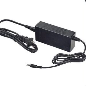Sleek Black Power Adapter for Electronics